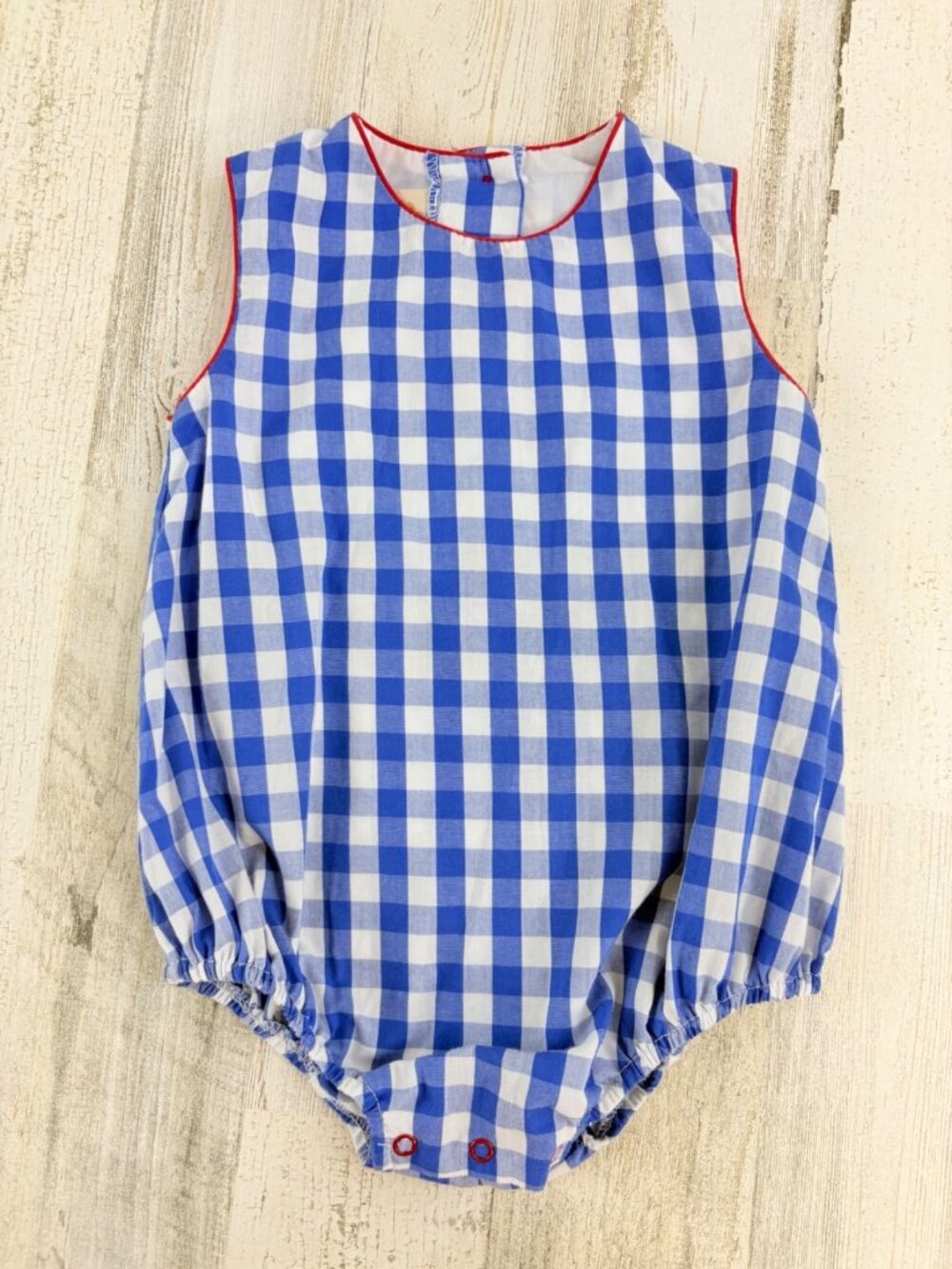 The Beaufort Bonnet Company Boys 2T Benjamin Bubble Chatham Bars Check Blue